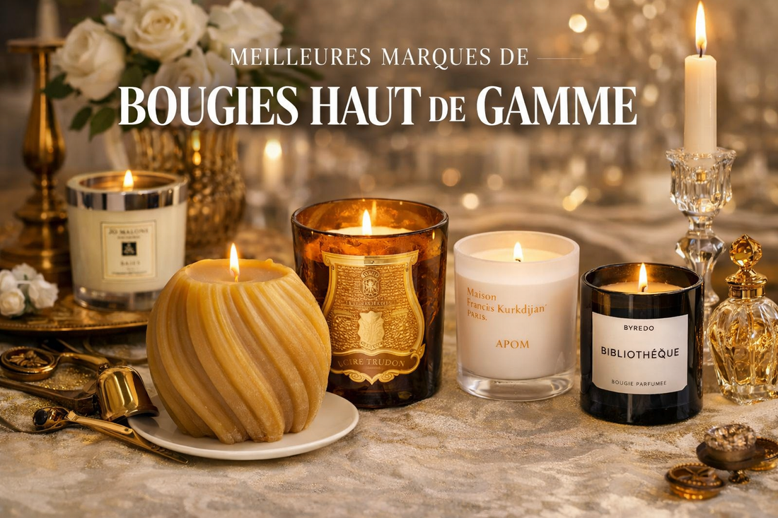 Meilleures Marques de Bougies Haut de Gamme