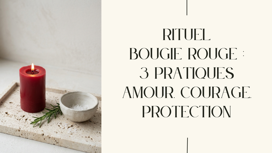 rituel bougie rouge