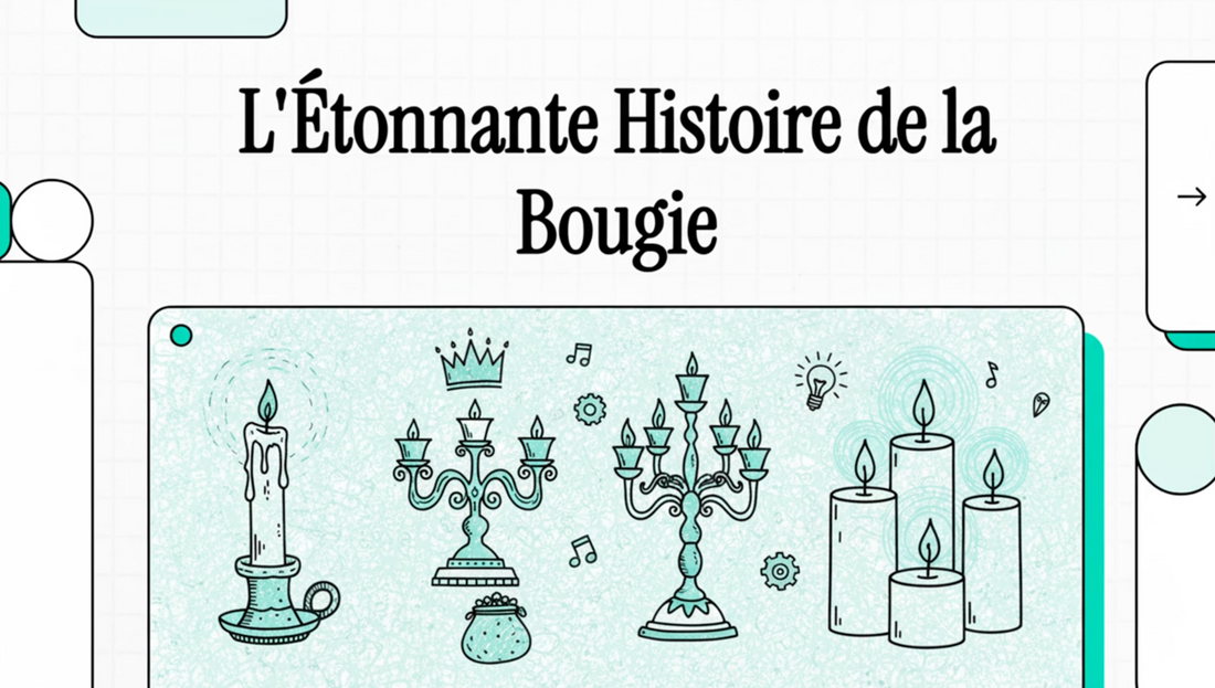 Quelle est l'histoire de la bougie ? de son invention à nos traditions