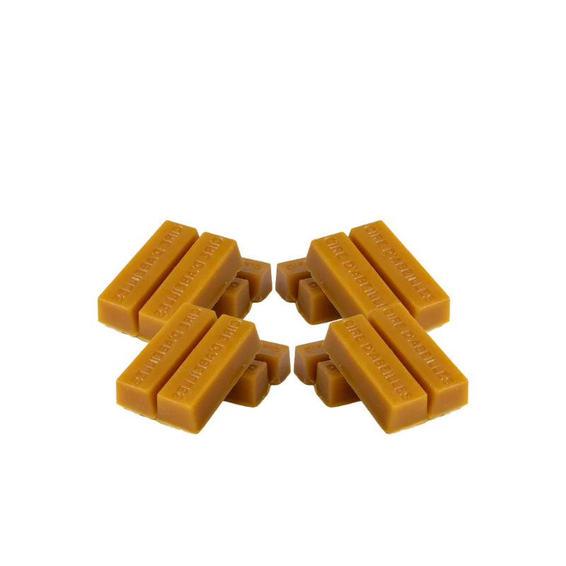 Lingot en cire d'abeille alimentaire