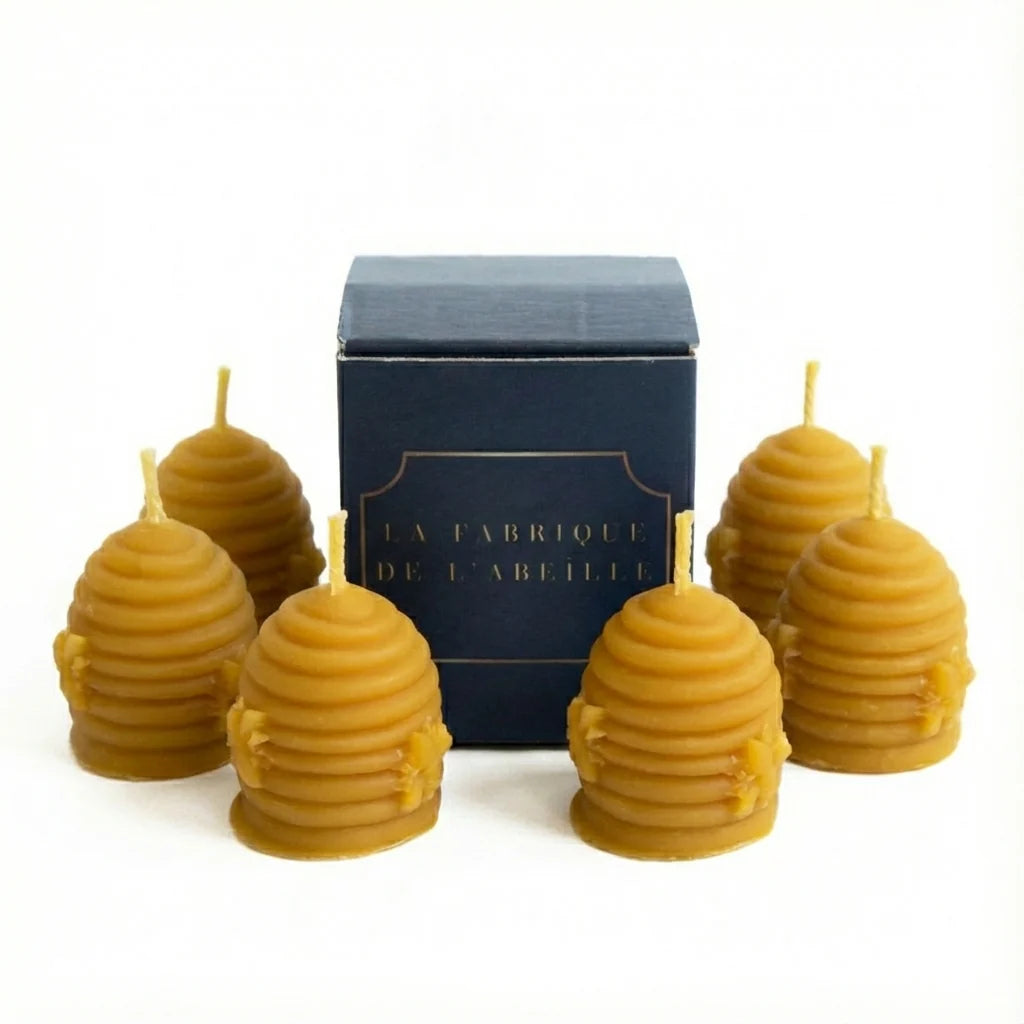 Bougie Ruche en cire d'abeille - La Fabrique de l'Abeille