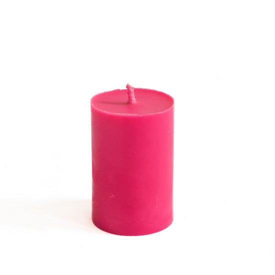 Bougie ésotérique rose artisanale en cire d’abeille naturelle, idéale pour les rituels d’amour, de tendresse ou de réconciliation – La Fabrique de l’Abeille

