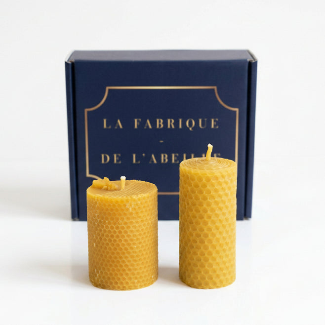 Coffret bougies naturelles