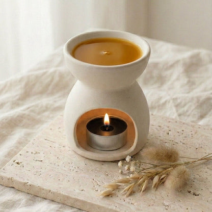 brule parfum avec chauffe plat