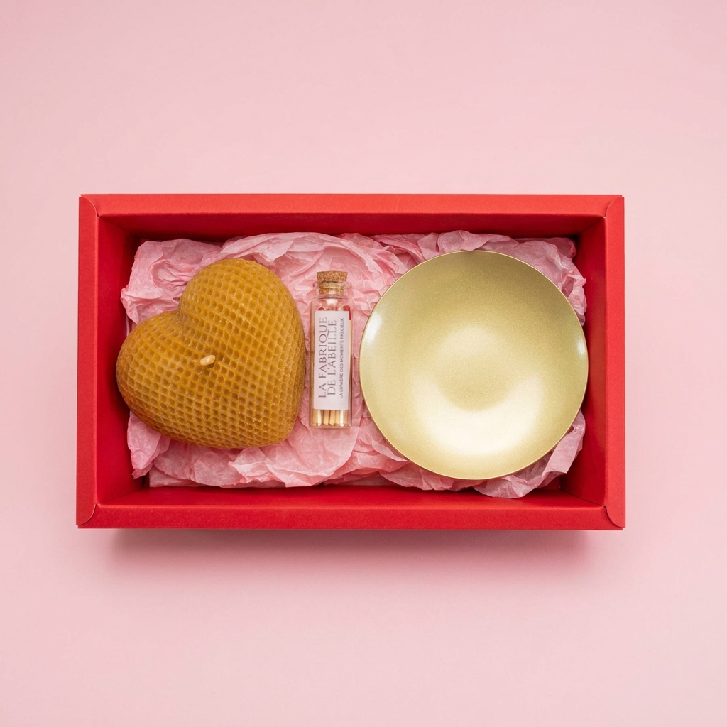 Intérieur coffret bougie pour maman – coffret fête des mères édition limitée